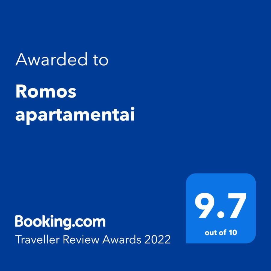 Romos Apartamentai Klaipedoje Kłajpeda Zewnętrze zdjęcie